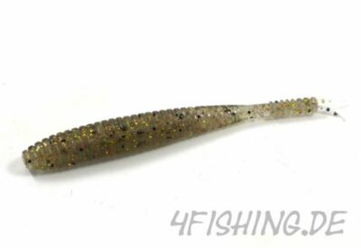 Lucky John Pro Series ''S-Shad'' 3,8'' (9,6 cm) in GOLD ASPHALT