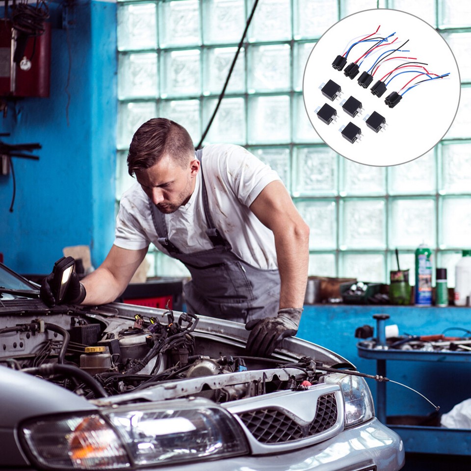 3 Pieces Automotive Relay Wiring Harness for LED Light Bar Wire Loom eBay