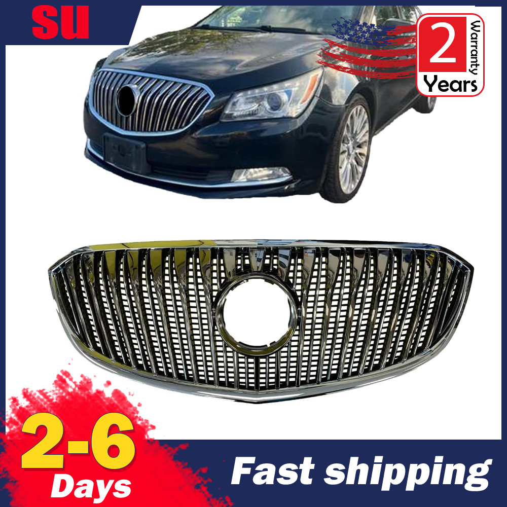 Chrome Front Bumper Grille Upper Grille For 2014-2016 Buick Lacrosse GM1200705