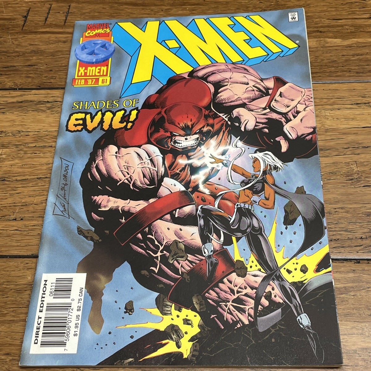 X-Men Shades Of Evil Vol. 1 No. 61 Feb 1997 Juggernaut Marvel