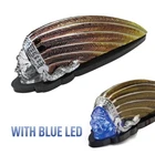 AEROMACH War Bonnet Indian Head LED Fender Light for Indian Scout Motorcycles