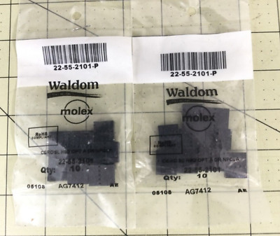 20x Waldom Molex 22-55-2101 Rectangular Housing Connector