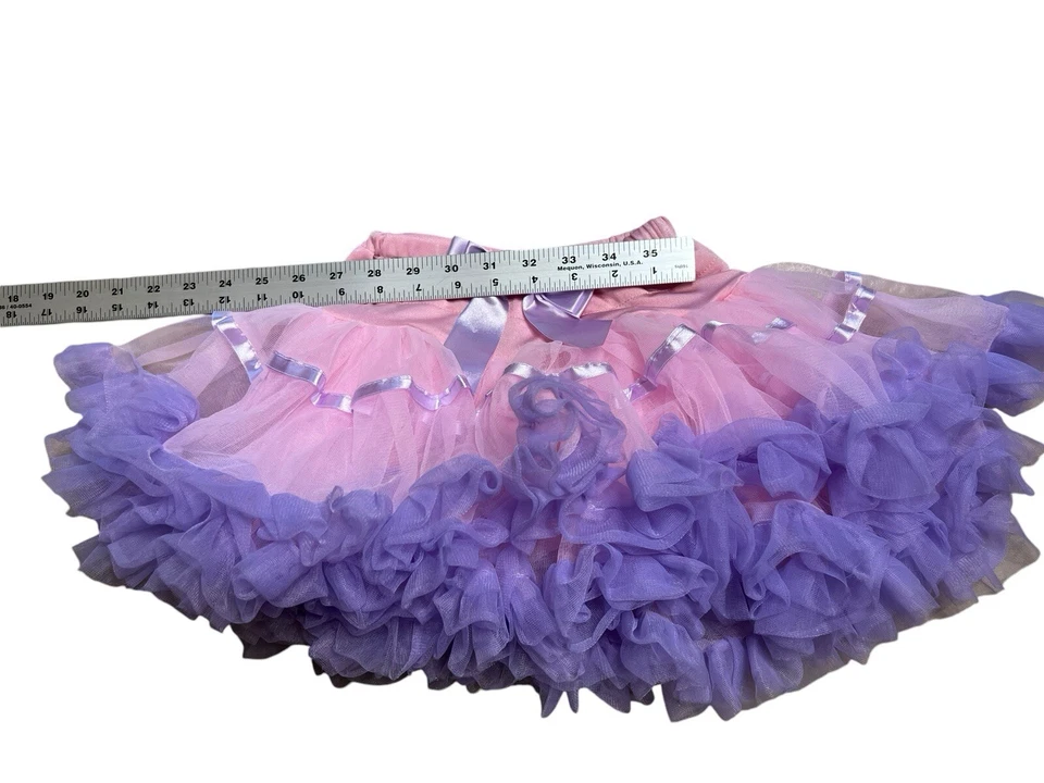 Fantasia My Little Pony cavalo unicórnio menina rosa e roxo pequena 4 anos - Imagem 3 de 4