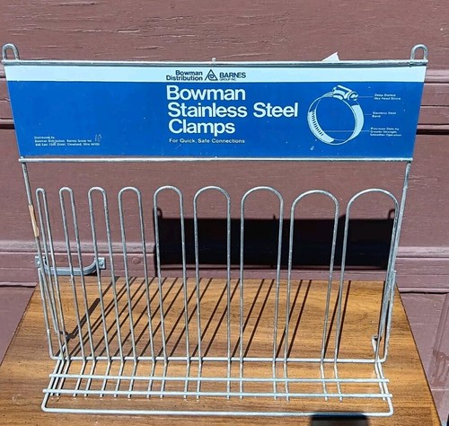 Bowman Stainless Steel Clamp Display Rack Advertising - Country ...