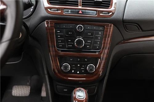 Wood Center Console CD Panel &Gear shift &Air Vent Cover Trim For Buick Encore - Picture 9 of 13