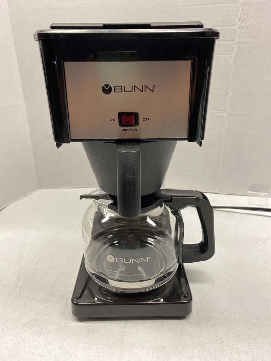 BUNN Black 10 Cup Drip Coffee Maker 