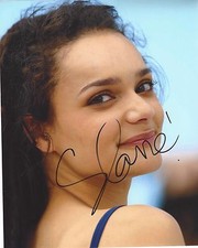 ACTRESS SASHA LANE SIGNED AMERICAN HONEY MOVIE 8X10 PHOTO B W/COA SHIA LEBEOUF