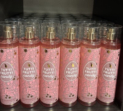 BATH AND BODY WORKS TUTTI FRUTTI CANDY BODY MIST 8 FL OZ 1 Pc Only