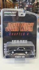 Greenlight Hollywood John Wick Chapter 4 Plymouth Cuda Series 41