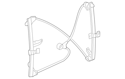 OEM Back Door Power Window Regulator For Toyota 4Runner 2003-2009 – 69807-35020