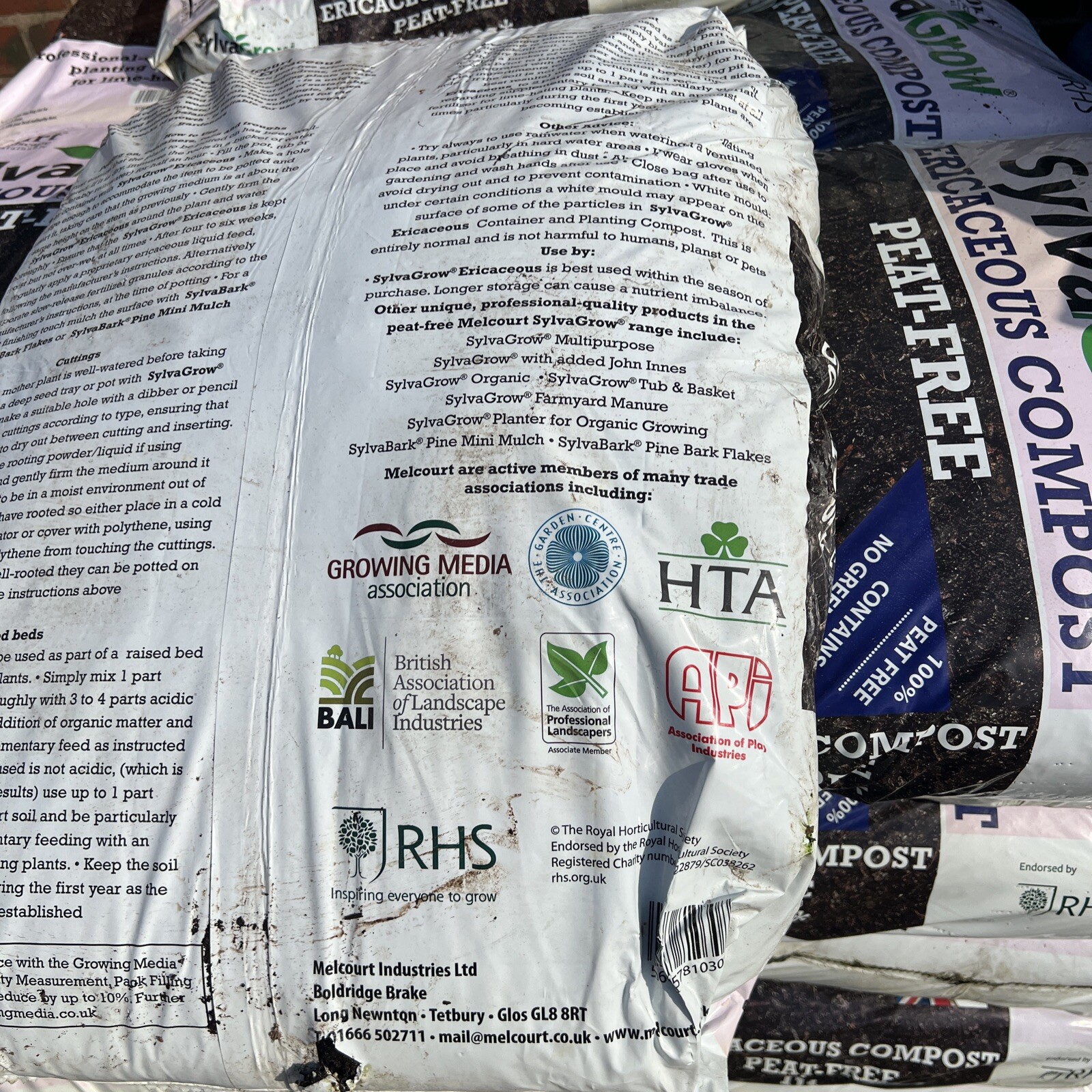 ERICACEOUS COMPOST 75LT BAGS COLLECT ONLY POST CODE B462AE eBay