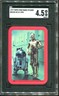 1977 Topps Star Wars Stickers R2-D2 & C-3PO #20 SGC 4.5 VG -