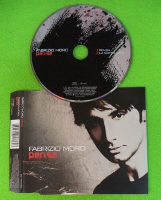Single CD Fabrizio Moro Pensa 2007 La Chiliegia 50511442107623 no mc lp (S28*)