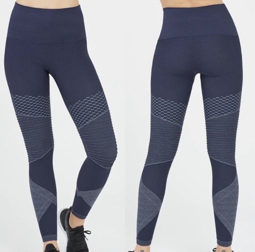 Seamless Moto Leggings Indigo XS | eBay