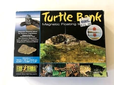 Exo-Terra Aquatic Turtle Bank Magnetic Floating Island, Small (6.5 x 4.9 x 1.3")