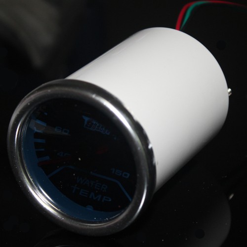 Pointer 2" 52mm Car Universal Smoke Len LED Oil Temp Temperature Gauge Meter HC - Picture 3 of 7