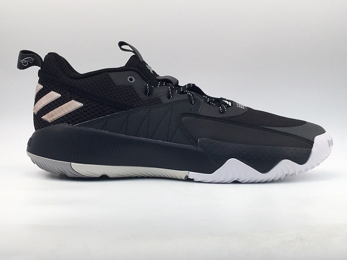 Size 13 - Adidas Dame Certified EXTPLY 2.0 Black White for  display picture 2