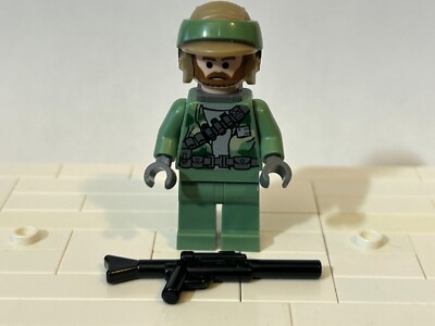 LEGO Star Wars Endor Rebel Commando with Beard minifigure 8038 sw0240 NEW 