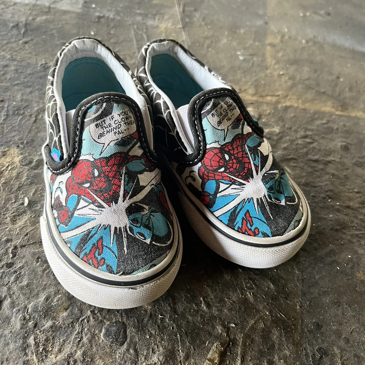 Spiderman toddler best sale vans