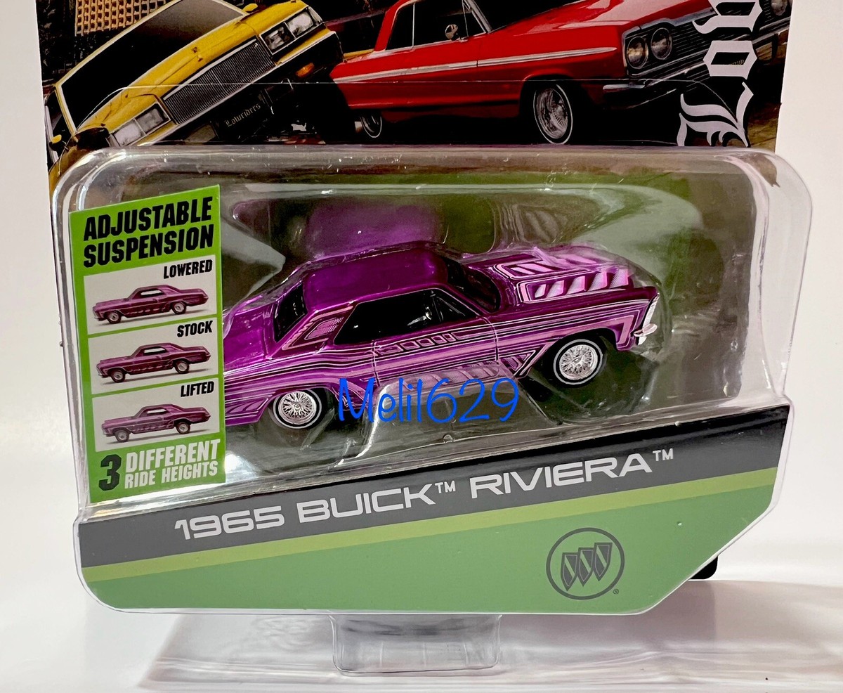 Maisto 1/64 1965 Buick Riviera Lowriders With Adjustable Axle
