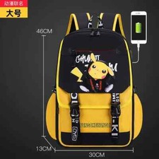 Pikachu School Bag Primary School Students Trendy Lightweight Boys and Girls Ch