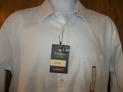 haggar white dress shirt Haggar Men's Premium Comfort Classic Fit Dress Shirt