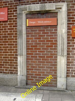 Foto 12x8 Gefahr - Fahrzeugabfahrt Sidmouth Das Schild verweist auf die Nachbarschaft c2014