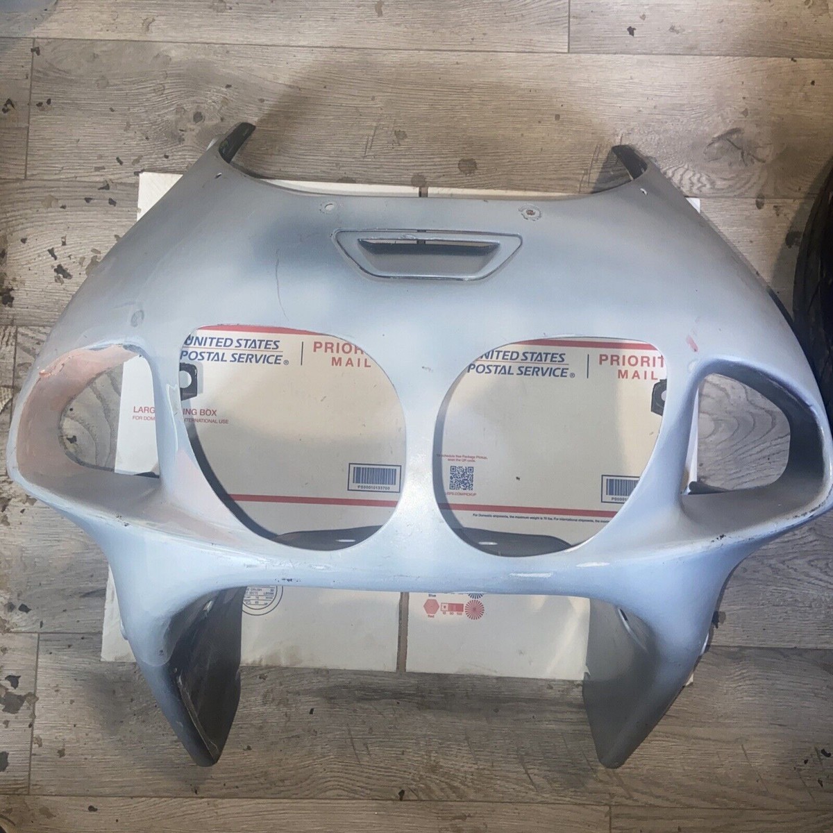 プリオン Kawasaki Ninja ZX7R ZX7 ZX 7 7R 750 Front Upper Plastic Fairing
