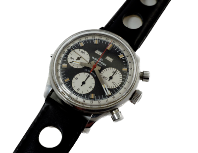 Wakmann Stainless Steel Gigandet Triple Calendar Chronograph Ref