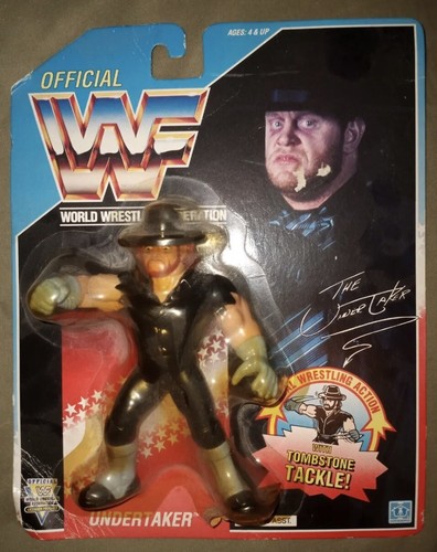VINTAGE 1992 HASBRO WWF WRESTLING SERIES 4 THE UND...