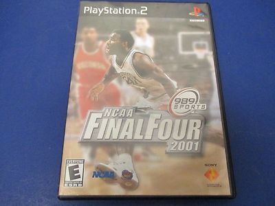 PlayStation 2, NCAA Final Four 2001, Rated E, 989 Sports, 300+ Division 1 Teams