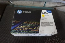 New Sealed Box Genuine OEM HP 643A Yellow Toner Q5952A LaserJet 4700 2C09S6a