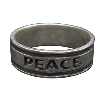 Sterling Silver Ring Solid 925 Peace R002008 Empress