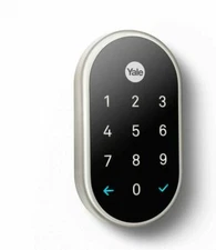 Nest X Yale Lock (satin Nickel) With Nest Connect Factory X1