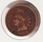 US Rare Old West 1903 Indian Head Penny Coin American Collection Shield Cent USA