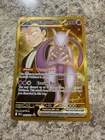 Team Rockets Mewtwo Ex Gold Mint Condition 240/182 Ultra Rare Destin Rivals