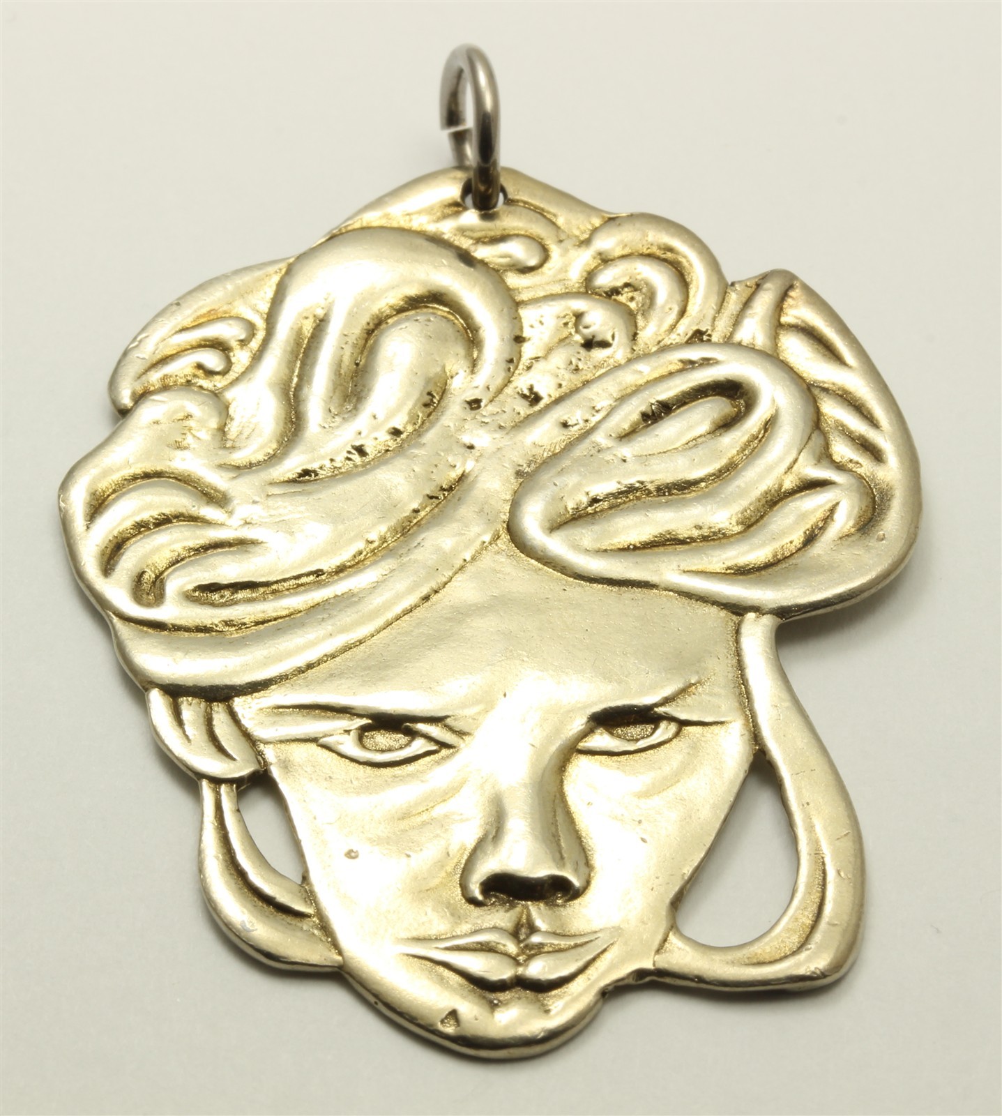 Artisan Signed Sterling Silver Large Handmade Lad… - image 1