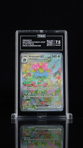 Venusaur ex graded TAG 7.5 for sale on eBay