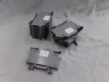 Lot of 10 DINnectors Fuse w/ LED 600v, 30A,20-6AWG 110v AC/DC Terminal Blocks