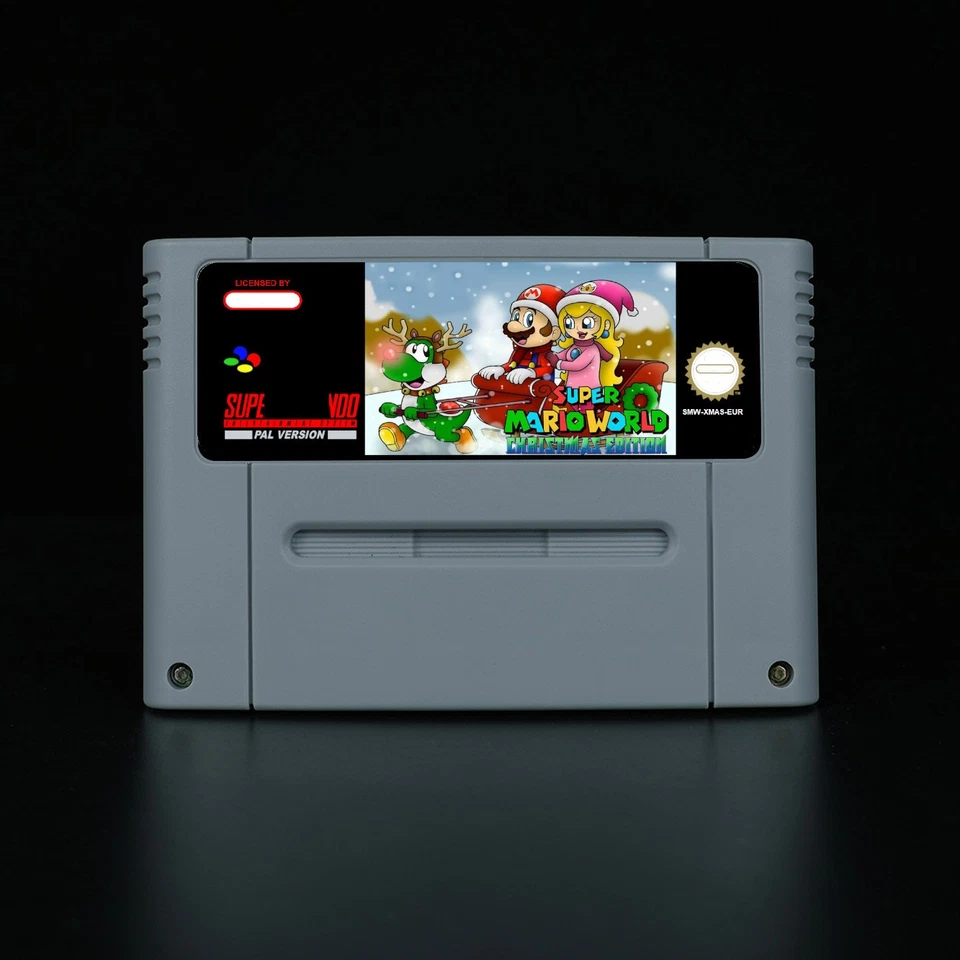 H@CK ROM - Super Mario World - CHRISTMAS EDITION - Bild 1 von 1