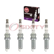 4 pc NGK 91784 LKAR8BHX Ruthenium HX Spark Plugs for Ignition Wire Secondary jx