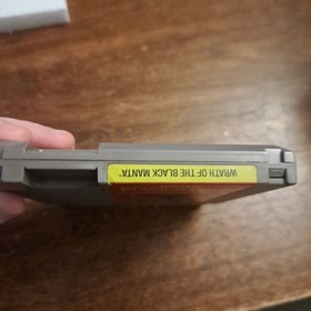 Wrath Of The Black Manta (Nintendo NES) Complete W/ Poster - Tested - Authentic