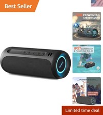 25W Loud Wireless Portable Speaker with Bassboom  TWS Pairing for Outdoor Fun
