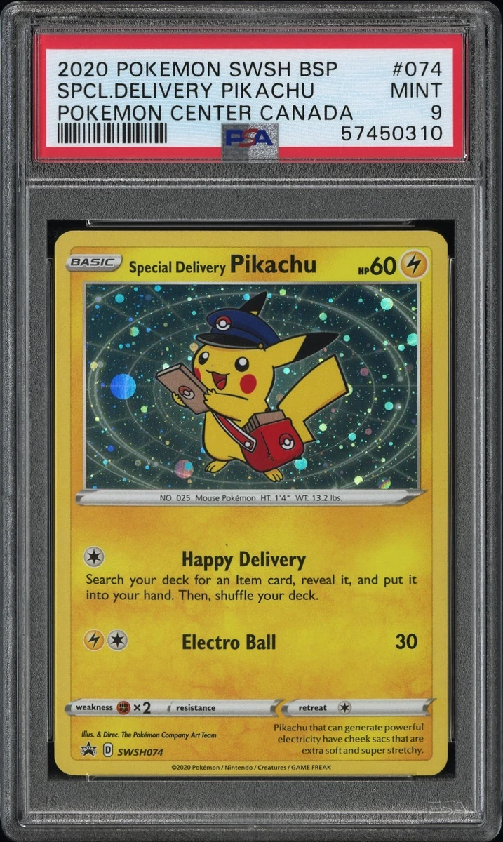 Special Delivery Pikachu SWSH074 SWSH: Sword & Shield Promo Cards