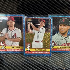 Topps Heritage Arizona Diamondbacks Card Lot Tim Tawa Pavin Smith Burnes