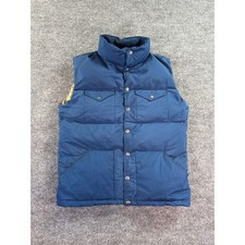 Vintage The North Face Puffer Vest Mens Medium Blue Down Filled Gorpcore 80s