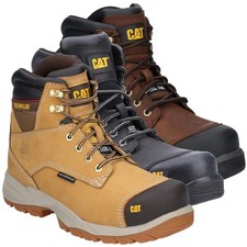 Mens Caterpillar Spiro Steel Toe Midsole S3 Safety Boots Sizes 7 to 12