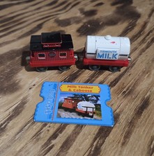 2003 Take Along Thomas  Friends - Milk Tanker  Caboose W/Ticket
