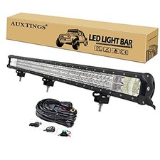468W LED Light Bar Triple Row Spot Flood Combo Beam Off Road Lights 34 inch