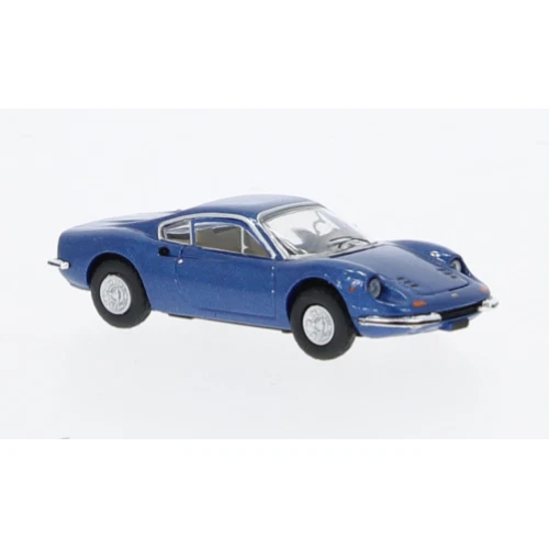 FERRARI DINO 246 GT 1969 METALLIC BLUE 1:87 Premium Classixxs Auto Stradali -F- - Photo 1/1
